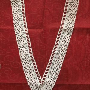 Edwardian Cotton Crochet Neckline