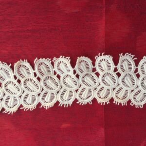 Petite Oval Bloom Cotton crochet Lace