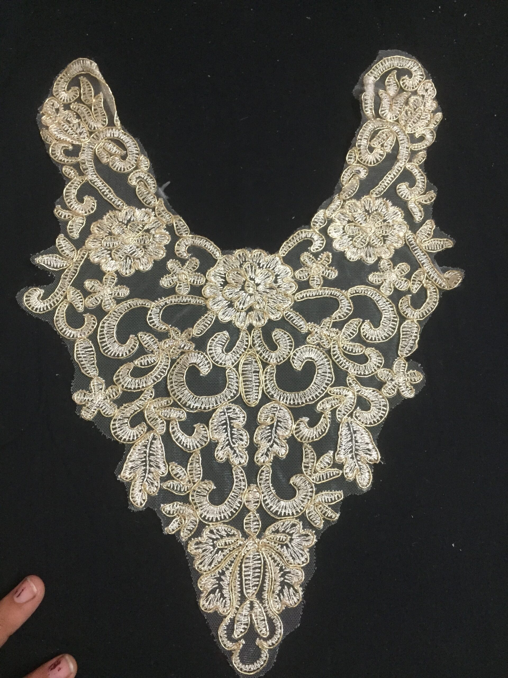 Lumina Floral Descent Neckline