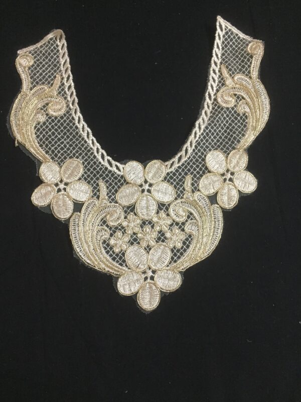Gold Aureate Bloom Neckline