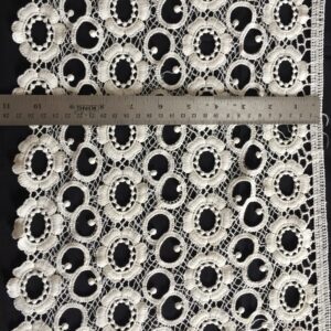 Rosette Radiance Polycrochet Lace