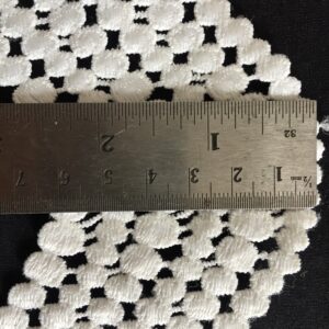 Scalloped Polycrochet Charm