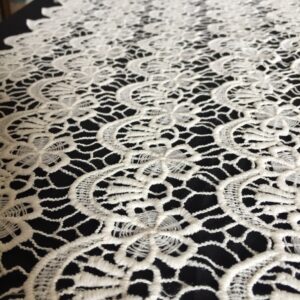 Scalloped Floral Polycrochet Lace
