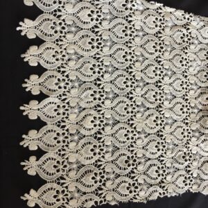 Polycrochet textured fabric