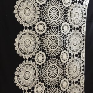 Intricate Floral Polycrochet Lace
