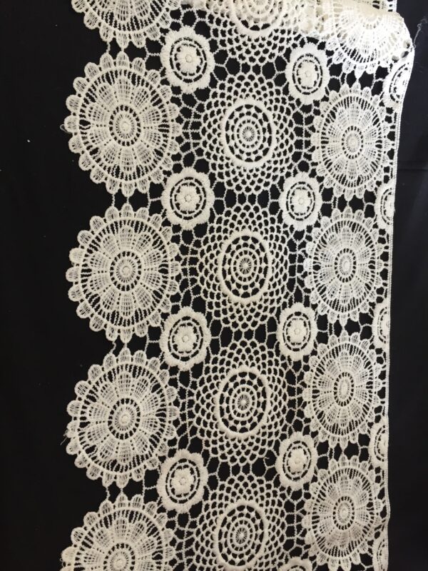 Intricate Floral Polycrochet Lace