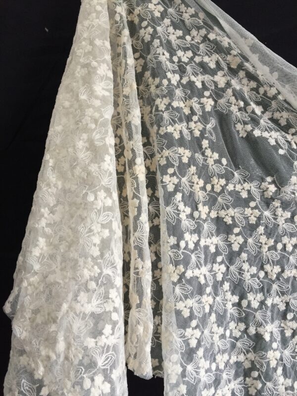Soft Blossom polyester Net Fabric