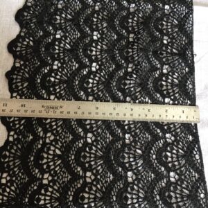 Noir Belle Polycrochet Black Lace