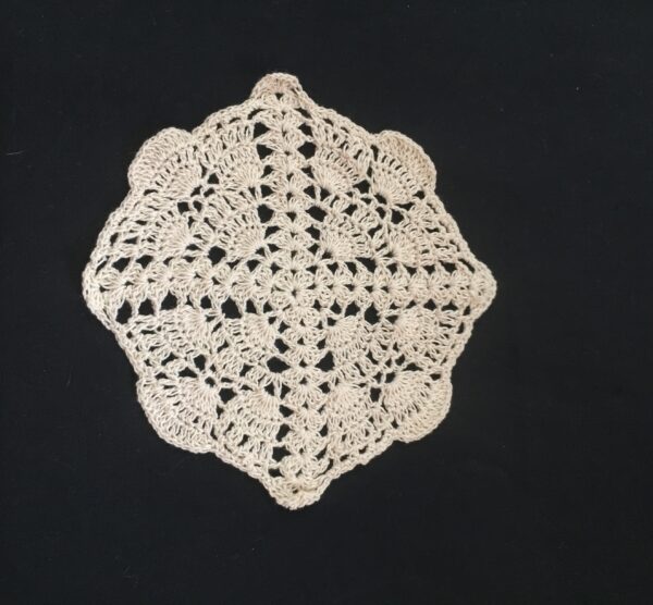 Vintage Bloom Cotton Crochet Patch