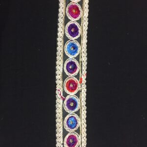 Vibrant Mandala Colorful Lace