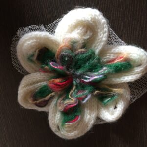 Floral Swirl Net Patch