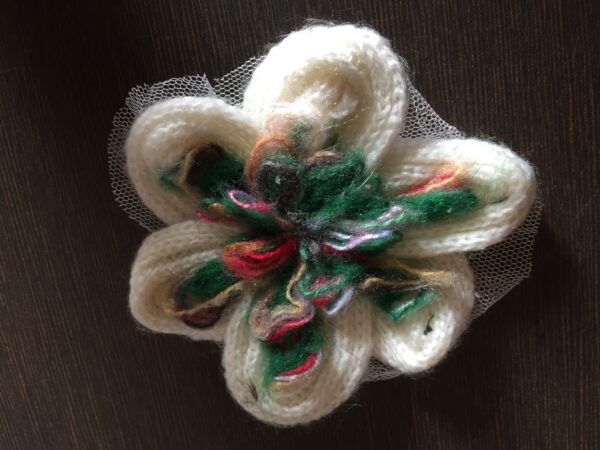 Floral Swirl Net Patch
