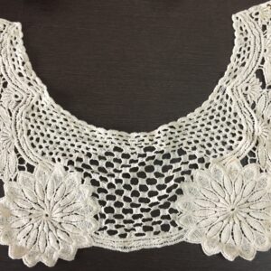Sunflower Bloom Crochet Neckline
