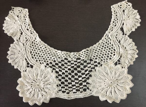 Sunflower Bloom Crochet Neckline