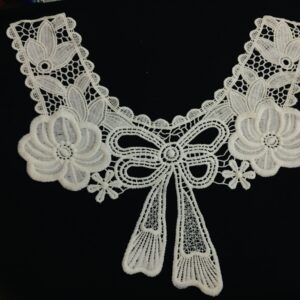 Bow & Bloom Cotton Crochet Neckline