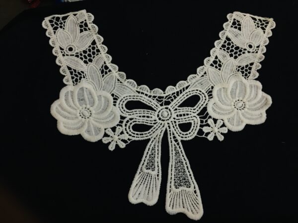 Bow & Bloom Cotton Crochet Neckline
