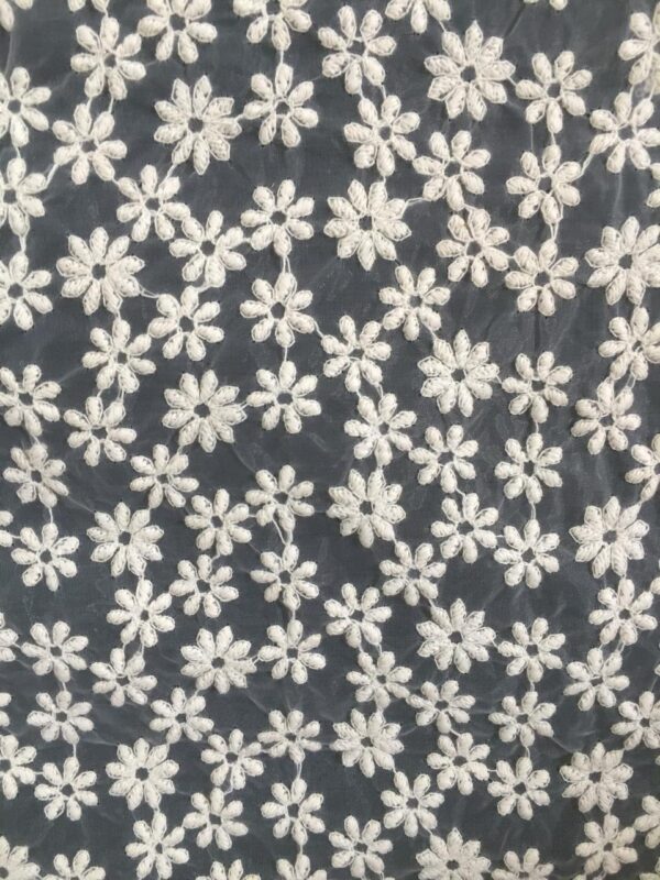 Floral Organza Fabric