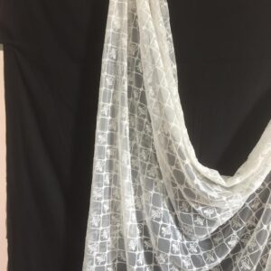 Geometric Nylon Net Fabric