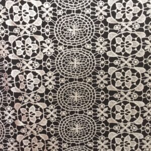 Intricate Paisley Crochet fabric