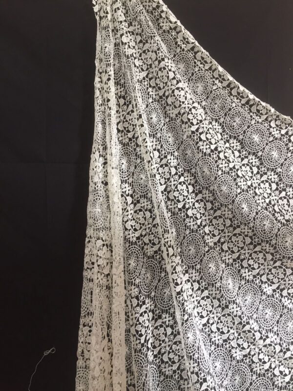 Intricate Paisley Crochet fabric - Image 3
