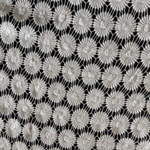 Sunburst Bloom PolyCrochet Fabric