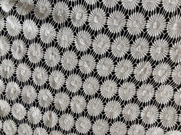Sunburst Bloom PolyCrochet Fabric