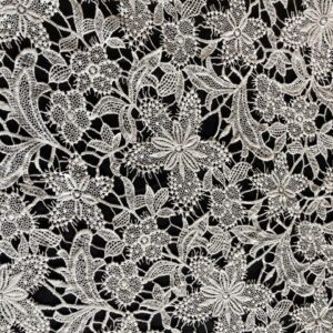 Wildflower Elegance Polycrochet Fabric