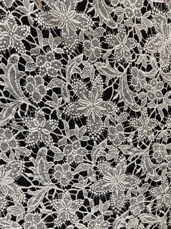 Wildflower Elegance Polycrochet Fabric