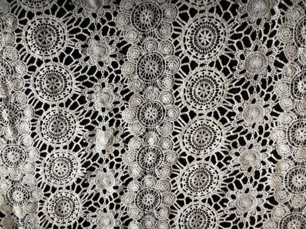 Celestial Mandala Polycrochet Fabric