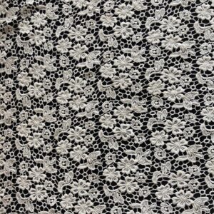 Ethereal Bloom polycrochet Fabric