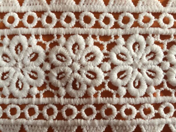 Geometric Floral Loop Lace