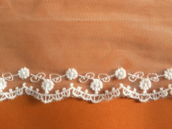 Daisy Dot Edge Lace