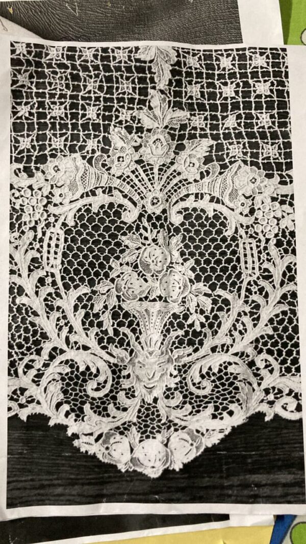 Baroque Garden Panel Lace