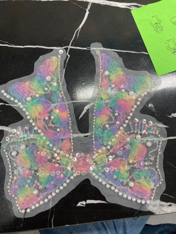 Iridescent Fantasy Butterfly Patch