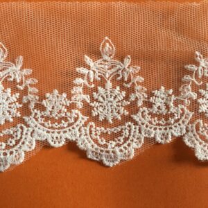 Vintage Rosette Net Lace
