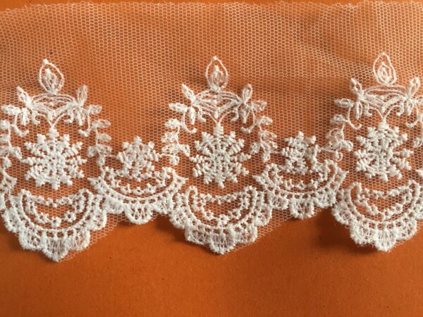 Vintage Rosette Net Lace